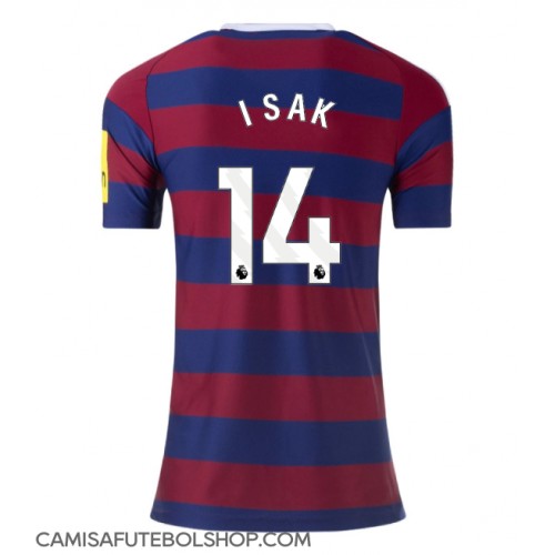 Camisa de time de futebol Newcastle United Alexander Isak #14 Replicas 3º Equipamento Feminina 2024-25 Manga Curta